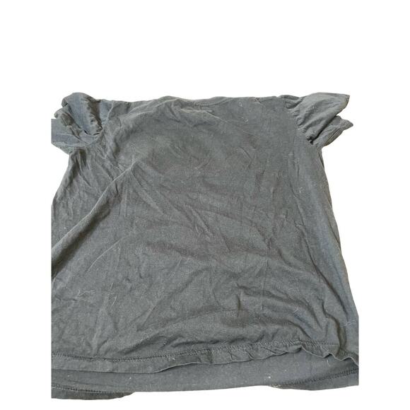 Superman T-shirt black graphic print SZ M 6 pack ab's - Picture 3 of 7